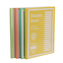 20 Pockets Display Book A4 PLF074